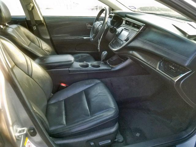 4T1BK1EB2GU194466 - 2016 TOYOTA AVALON XLE SILVER photo 5