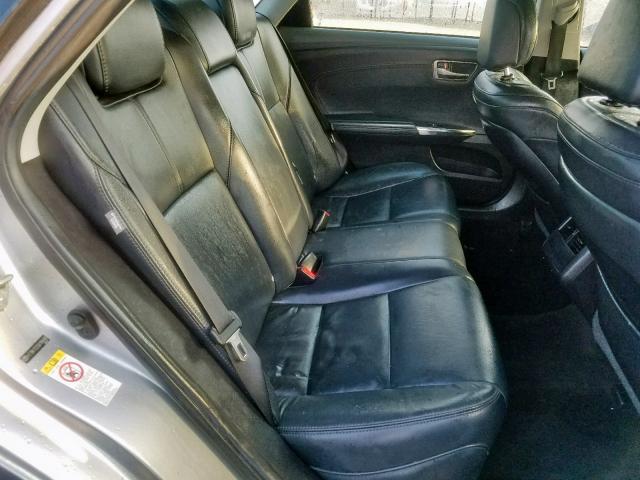 4T1BK1EB2GU194466 - 2016 TOYOTA AVALON XLE SILVER photo 6