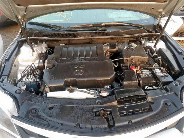 4T1BK1EB2GU194466 - 2016 TOYOTA AVALON XLE SILVER photo 7