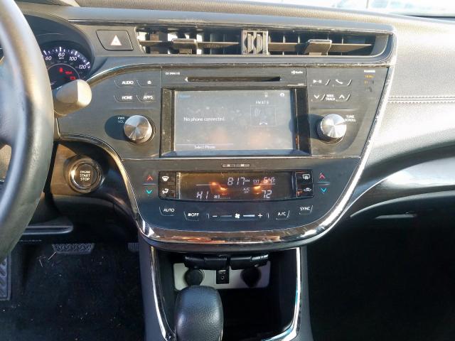 4T1BK1EB2GU194466 - 2016 TOYOTA AVALON XLE SILVER photo 9