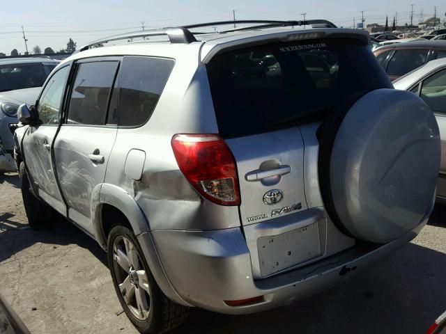 JTMZK32V376007043 - 2007 TOYOTA RAV4 SPORT SILVER photo 3