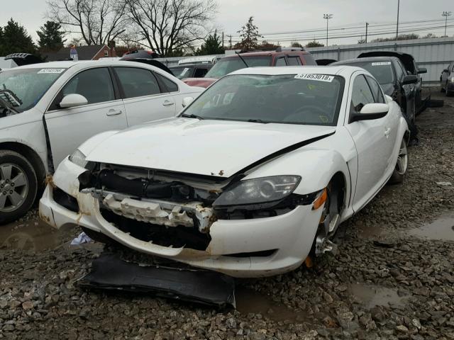 JM1FE173X70213467 - 2007 MAZDA RX8 WHITE photo 2