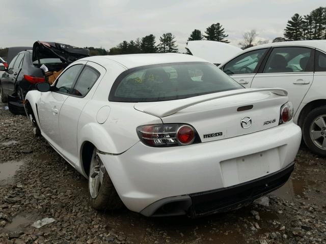 JM1FE173X70213467 - 2007 MAZDA RX8 WHITE photo 3