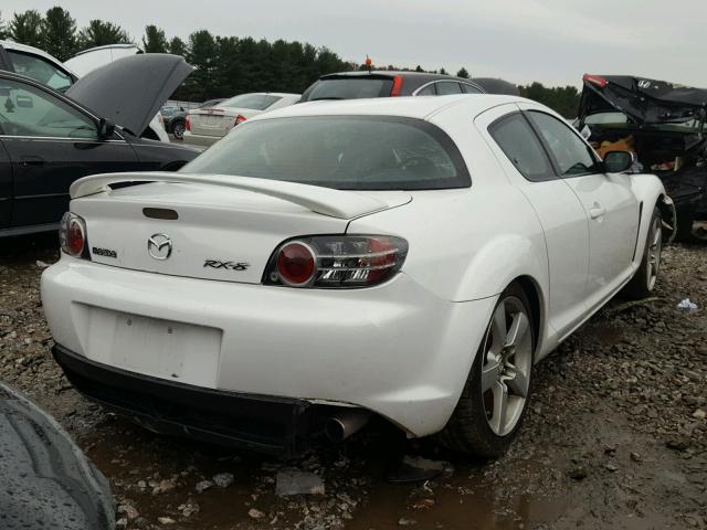 JM1FE173X70213467 - 2007 MAZDA RX8 WHITE photo 4