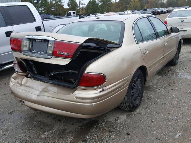 1G4HP52KX5U169156 - 2005 BUICK LESABRE CU TAN photo 4