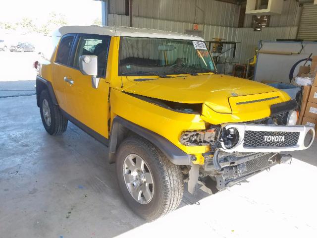 JTEZU11F68K002089 - 2008 TOYOTA FJ CRUISER YELLOW photo 1