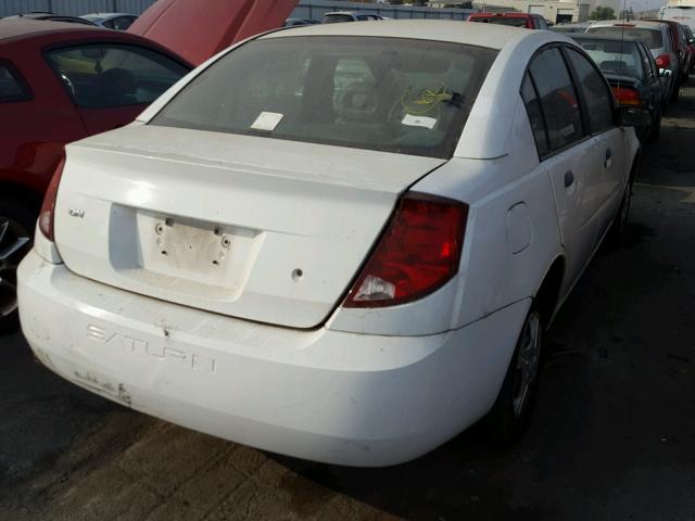 1G8AG52F83Z171460 - 2003 SATURN ION LEVEL WHITE photo 4