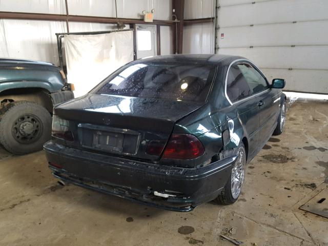 WBABN33412JW53005 - 2002 BMW 325 CI GREEN photo 4