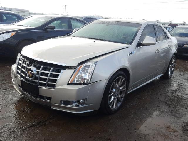 1G6DS5E31D0117705 - 2013 CADILLAC CTS PREMIU SILVER photo 2