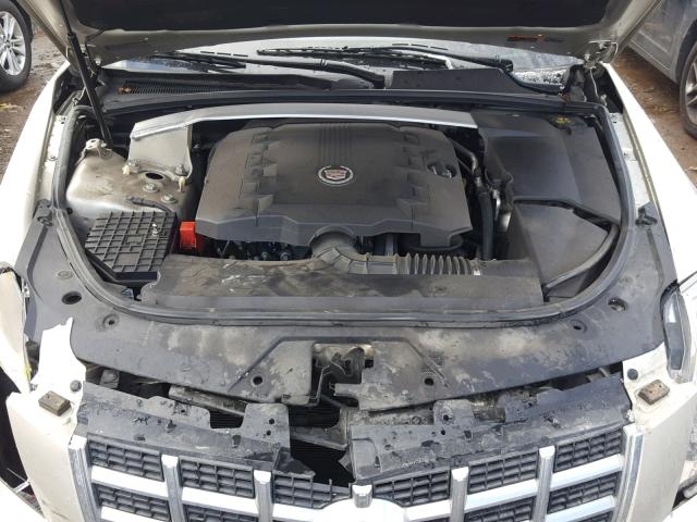 1G6DS5E31D0117705 - 2013 CADILLAC CTS PREMIU SILVER photo 7