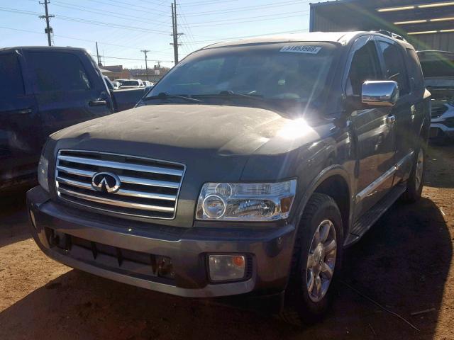 5N3AA08C66N813583 - 2006 INFINITI QX56 CHARCOAL photo 2