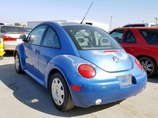 3VWBB61C0WM040760 - 1998 VOLKSWAGEN NEW BEETLE ლურჯი ფოტო 3
