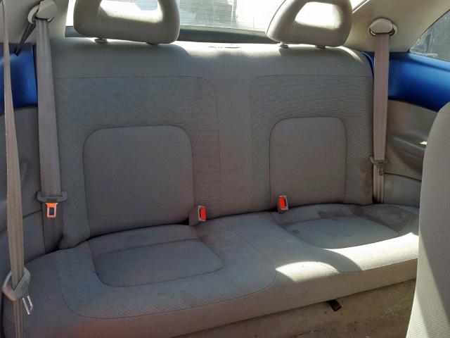 3VWBB61C0WM040760 - 1998 VOLKSWAGEN NEW BEETLE ლურჯი ფოტო 6