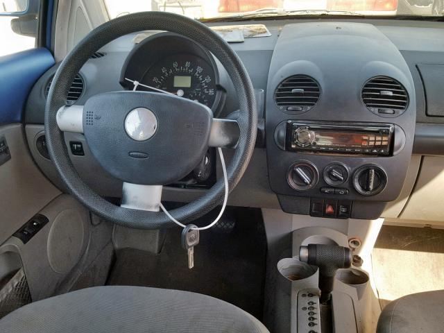 3VWBB61C0WM040760 - 1998 VOLKSWAGEN NEW BEETLE ლურჯი ფოტო 9