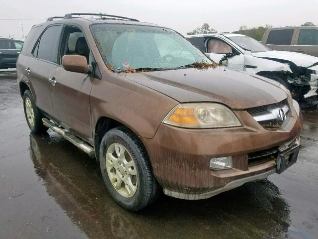 2HNYD18944H507334 - 2004 ACURA MDX TOURIN BROWN photo 1