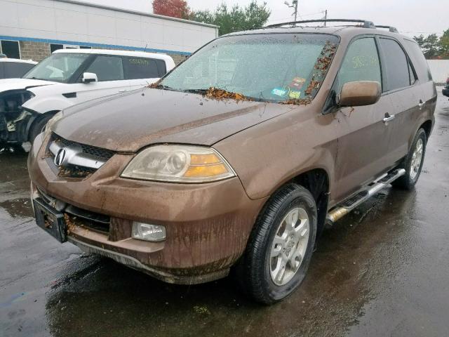 2HNYD18944H507334 - 2004 ACURA MDX TOURIN BROWN photo 2