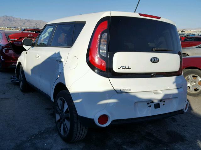 KNDJX3A5XF7194113 - 2015 KIA SOUL ! WHITE photo 3