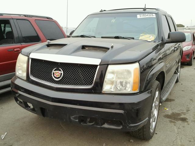 3GYEK63N83G291061 - 2003 CADILLAC ESCALADE E BLACK photo 2