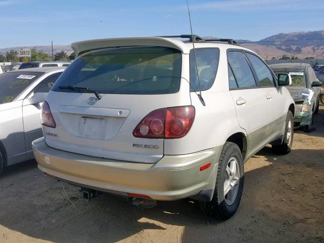 JT6HF10U3Y0144459 - 2000 LEXUS RX 300 WHITE photo 4