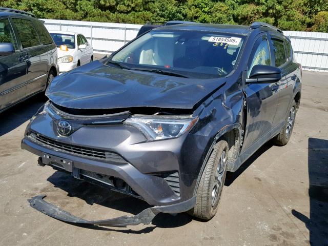 JTMZFREVXJJ728788 - 2018 TOYOTA RAV4 LE GRAY photo 2