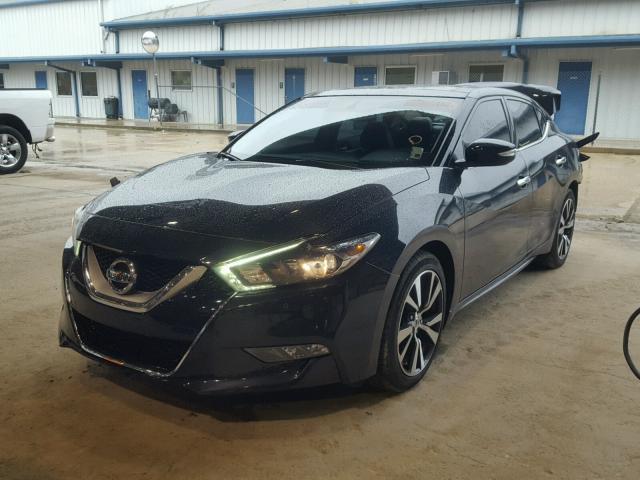 1N4AA6AP4HC410008 - 2017 NISSAN MAXIMA 3.5 BLACK photo 2