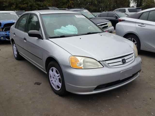 2HGES15162H584492 - 2002 HONDA CIVIC DX SILVER photo 1