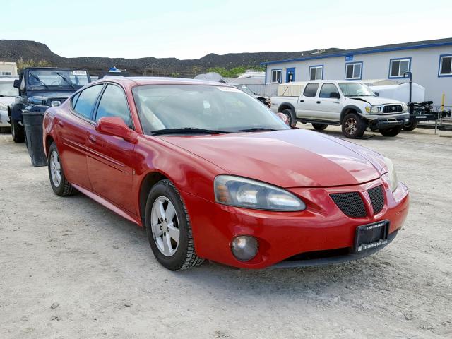 2G2WP552771211177 - 2007 PONTIAC GRAND PRIX RED photo 1