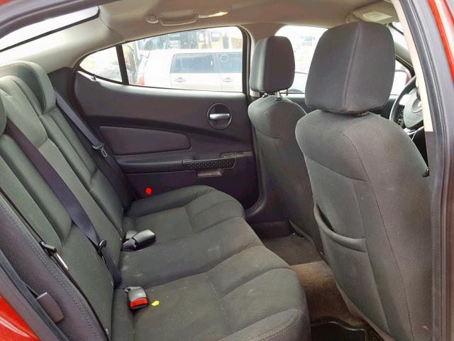 2G2WP552771211177 - 2007 PONTIAC GRAND PRIX RED photo 6