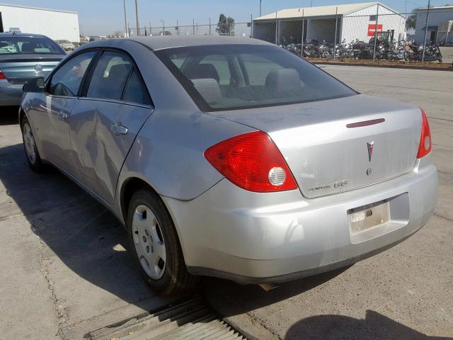 1G2ZF57B484296885 - 2008 PONTIAC G6 VALUE L GRAY photo 3