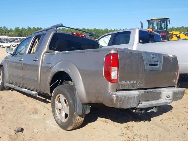 1N6AD09U97C440741 - 2007 NISSAN FRONTIER C TAN photo 3