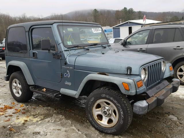 1J4FY29PXWP716641 - 1998 JEEP WRANGLER / GRAY photo 1