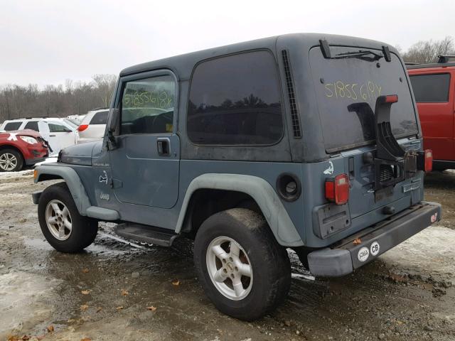 1J4FY29PXWP716641 - 1998 JEEP WRANGLER / GRAY photo 3