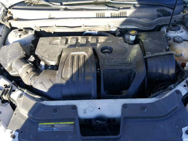 1G1AL58F187145772 - 2008 CHEVROLET COBALT LT SILVER photo 7