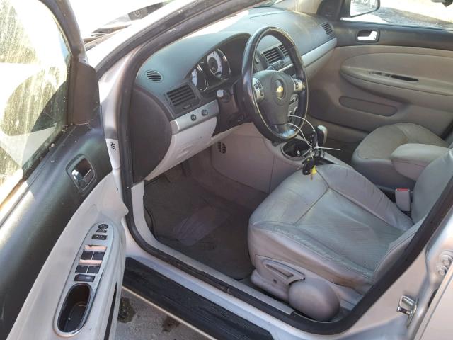 1G1AL58F187145772 - 2008 CHEVROLET COBALT LT SILVER photo 9