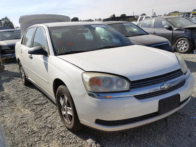 1G1ZT54835F192118 - 2005 CHEVROLET MALIBU LS WHITE photo 1