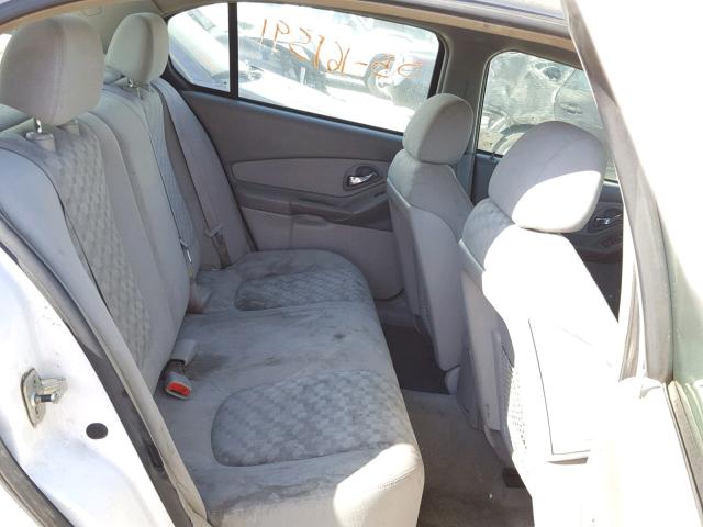 1G1ZT54835F192118 - 2005 CHEVROLET MALIBU LS WHITE photo 6