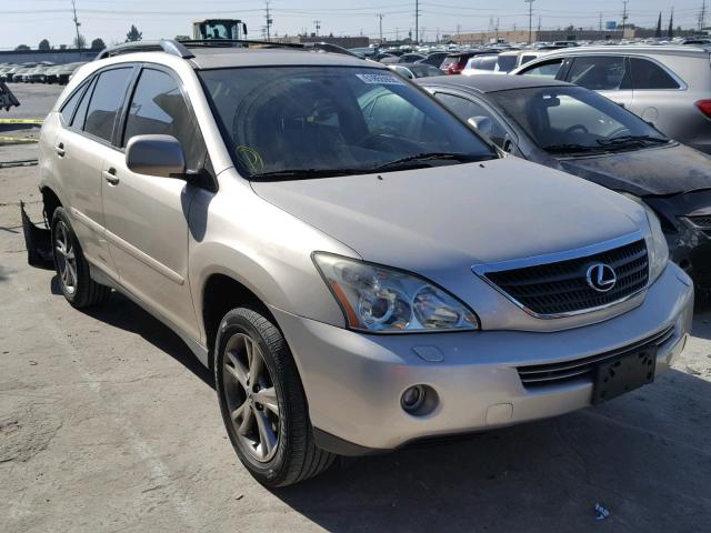 JTJGW31U872004714 - 2007 LEXUS RX 400H GOLD photo 1