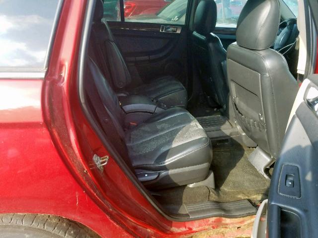 2A4GF68436R723566 - 2006 CHRYSLER PACIFICA T RED photo 6