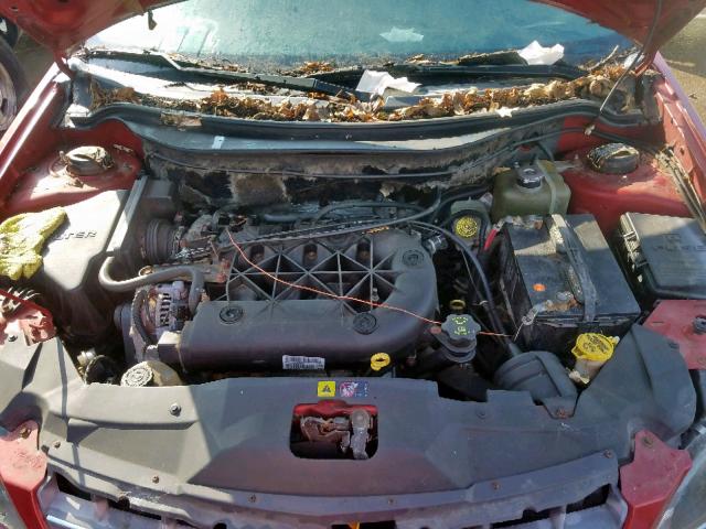2A4GF68436R723566 - 2006 CHRYSLER PACIFICA T RED photo 7