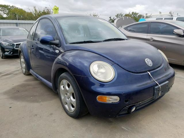 3VWCD21C22M406686 - 2002 VOLKSWAGEN NEW BEETLE 蓝色 照片 1