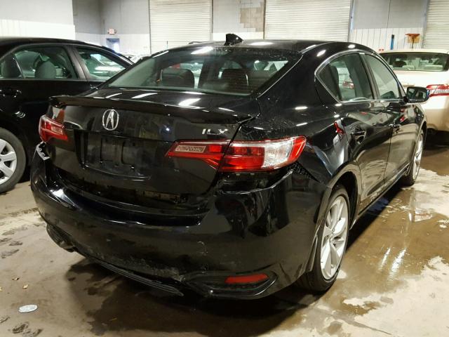 19UDE2F77JA000609 - 2018 ACURA ILX PREMIU BLACK photo 4