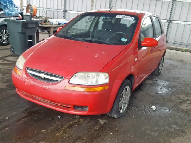 KL1TD66698B249422 - 2008 CHEVROLET AVEO BASE 红色 照片 2