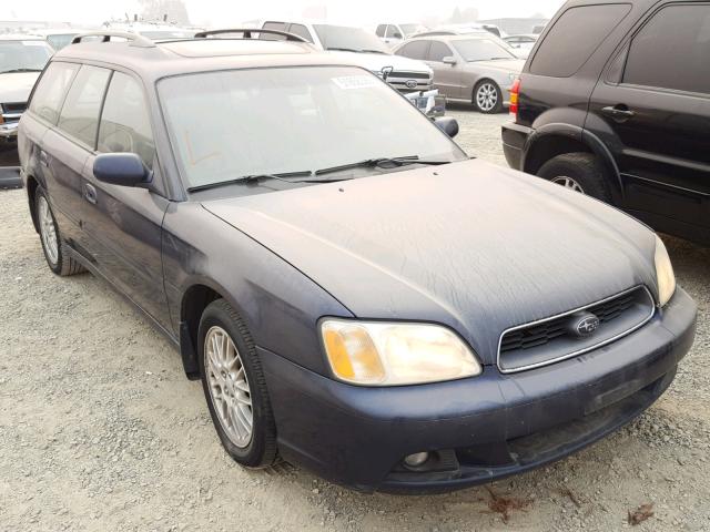 4S3BH625647304654 - 2004 SUBARU LEGACY L S BLUE photo 1