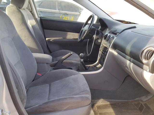 1YVHP80D465M12203 - 2006 MAZDA 6 S GRAY photo 5