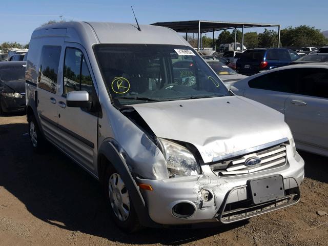 NM0KS9BN6DT171336 - 2013 FORD TRANSIT CO SILVER photo 1