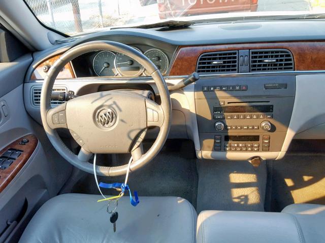 2G4WD582161217177 - 2006 BUICK LACROSSE C SILVER photo 9