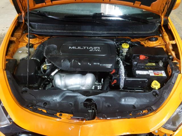 1C3CDFBB4ED860636 - 2014 DODGE DART SXT ORANGE photo 7