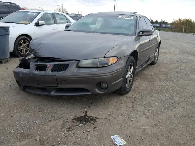 1G2WR52171F272356 - 2001 PONTIAC GRAND PRIX ყავისფერი ფოტო 2