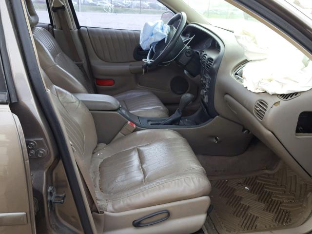 1G2WR52171F272356 - 2001 PONTIAC GRAND PRIX ყავისფერი ფოტო 5