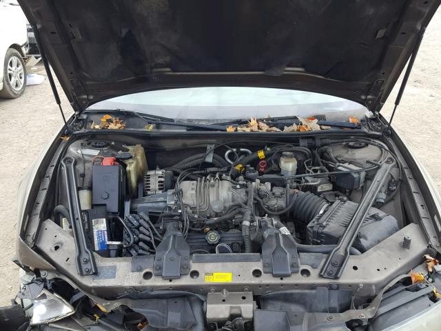 1G2WR52171F272356 - 2001 PONTIAC GRAND PRIX ყავისფერი ფოტო 7